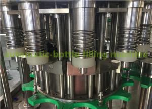 China Plastic Screw Cap Mineral Water Bottling Machine Rinsing Filling Capping Machine SS304 on sale