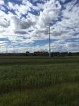 220kv Hot Roll High Voltage Q345 Overhead Power Pole