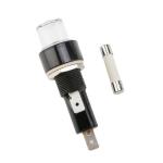 6.35 X 30mm Waterproof LED Indicator Fuse Holder 20A R3-63B Golf Cart Fuse