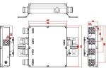 1.5V standing wave ratio Quad Band Combiner Low PIM / Insertion Loss for Outdoor