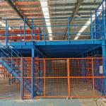 Steel Mezzanine Shelving For 2-3 Layers Of Heavy Duty Storage Solutions