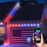 IP67 Waterproof DC24V 1.5W LED Eave Lights For Outdoor Decoration With Colorful