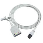 Mindray 0012-00-1255-01 TPU ECG Trunck Cable AAMI 6Pin ECG Cable