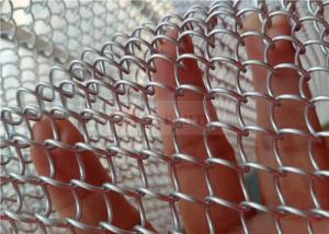 Wholesale Aluminum Coil Metal Mesh Curtain Silver Color For Window Treatment from china suppliers