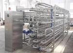 PLC Milk Pasteurization Equipment 380V Dairy Products Machinery