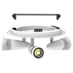 180 Degree Rotation COB Ra80 LED Track Spotlights IP20