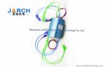Anti - jamming Ethernet Slip Ring ID 50mm OD 120mm Gold - Gold Contact