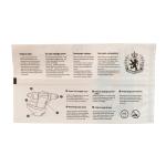 plastic heat seal baby diaper packaging three side sealed bag with tear north
