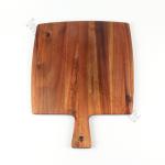Knife-Friendly Acacia Wood Cutting Board with Handle , Natural Acacia Wood