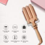 LCD Display 110W 32mm Hair Curling Iron For All Hair Lengths