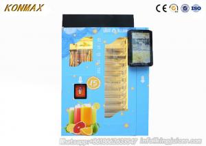 China Super Market Automatic Juice Vending Machine With Cup Lid , CE Certificate on sale