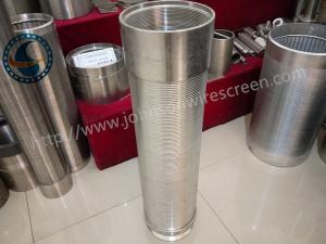 Wholesale 40 Slot Stainless Steel Water Well Screen Solid Structure OEM / ODM Available from china suppliers