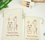 customized printed grocery canvas bag tote bag for shopping with large interior