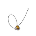 EAS Triangle Metal Cable Milk Formula Anti Theft Security Tags