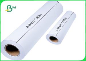 Wholesale Uncoated 20lb CAD Engineering Bond Paper Roll 24″ x 150′ 2 Inch 3 Inch Core from china suppliers