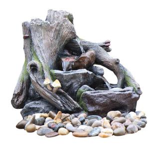 Wholesale SAC # S00254 Creek Stake Rock Water Fountains For Garden / Patio from china suppliers