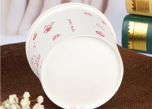 Wholesale Eco Friendly Disposable Paper Bowls , To Go Soup Bowls 6- Colour Printing from china suppliers