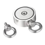 500IB 1000 IB double side fishing pot magnet with eyebolt