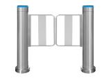 Cylindrical Speed Lane Turnstile Gate Strong Light and High Temperature