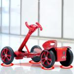 Battery-Powered Children's Electric Go-Kart with Music and Lights Carbon Fiber