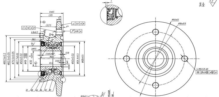 Agricultural Hub Unit AHUB-0010 for Disc& Wheel 184594 no shaft