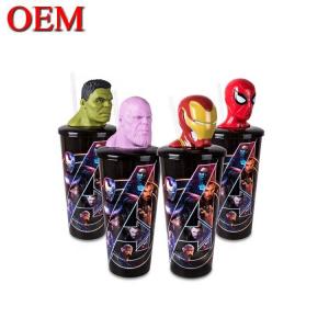 Wholesale Custom Your Own Plastic Cup 3D Mugs Custom PVC Toy Figure Cup from china suppliers