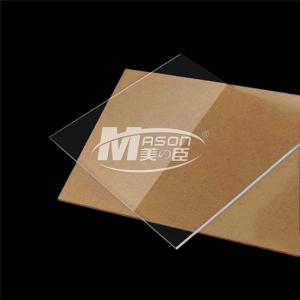 China 3/8'' Thickness 4x8' Crystal Clear Plexiglass Acrylic Sheets 100% Virgin MMA on sale