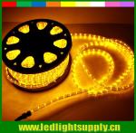 led outdoor yellow lighting 2 wire led rope lights waterproof