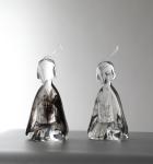 Customize decorative PMMA acrylic resin sculpture crafts for arts gallery