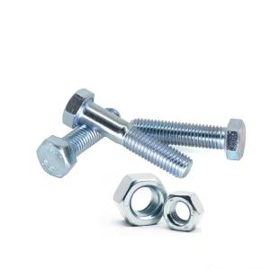 Wholesale Sell Galvanized Hexagon Bolts And Nuts Grade 8.8 Length 10mm-500mm For Your Requirements from china suppliers