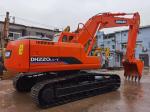 Doosan DH220 DH225 DH215 Used Crawler Excavator With Bucket