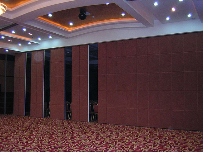 Fabric Cushion 6063-T6 Aluminum Frame Partition Wall 450KG Load bearing