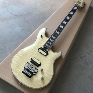 Wholesale High quality EVH Wolfgang Edward Van Halen Guitars quilted vibrato Floyd Rose Electric Guitars from china suppliers