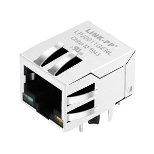 Wholesale LPJ0011GENL RJ45 Modular Jack 1 x 10/100 Mbit Ehternet Cross 13F-64GYDP2NL from china suppliers