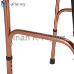 Bronze Frame Folding Rollator Walker Stand Up For Elderly Adult