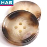 Eco Friendly Round Shape Button 28mm Four Hole Button Customized