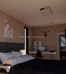 Galvanized Steel Square Tubes Prefab Container House Movable Prefabricated Home