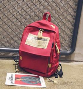 Wholesale Custom new wholesale fashion Korean school boys custom canvas shoulder bag female large capacity travel backpack from china suppliers