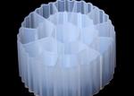 White Color Virgin PE Mbbr Carrier Media For IFAS Process Requirement
