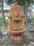 White Marble Dolphin Statue Stone Garden Fountain Pool