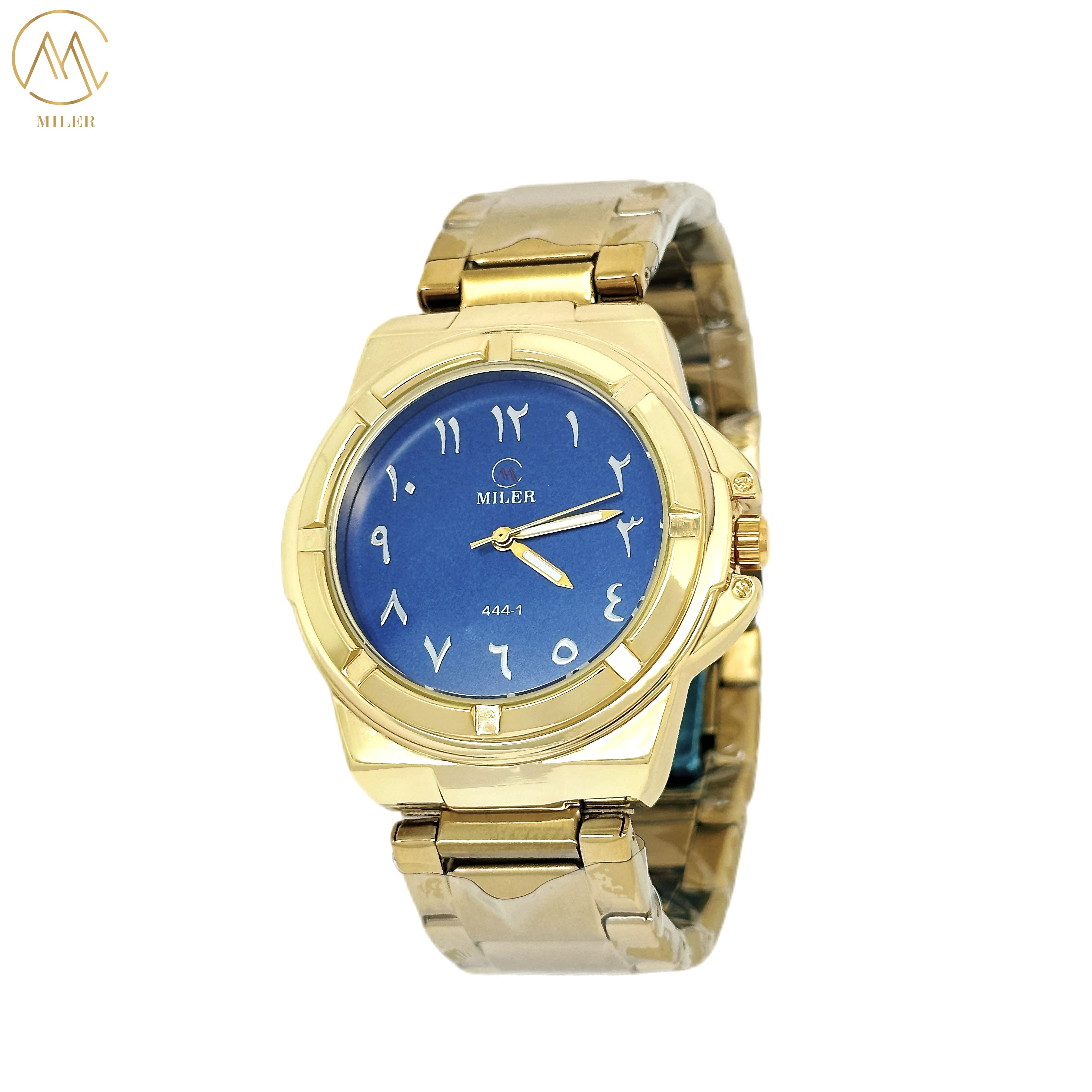 Customized OEM LOGO Alloy Bezel Quartz Wrist Watch