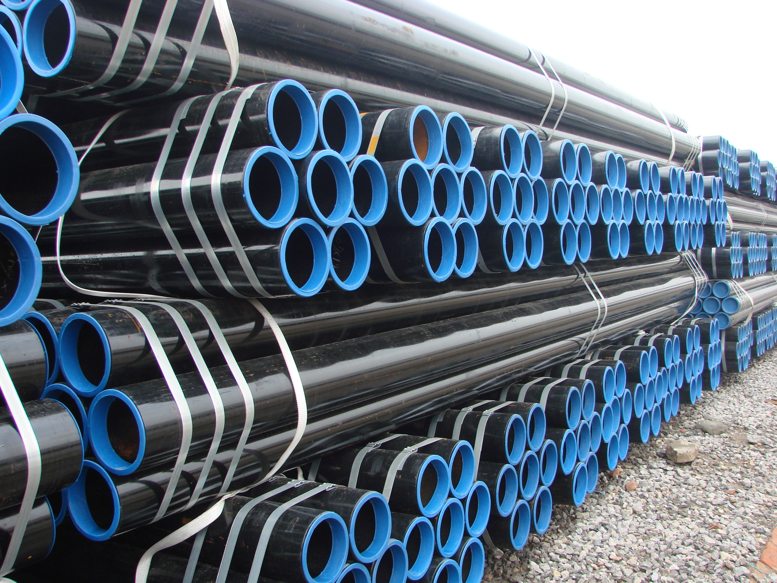 Oil And Gas Transports Astm A500 Erw Carbon Steel Pipe