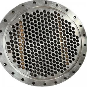 China Diameter Forged Flange Double Boiler Fixed Stationary Tube To Condenser Tubesheet Heat Exchanger on sale