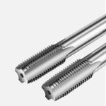 UNF Machine Tap 4 Flutes M10 1.25 Tap Straight Fluted Solid Carbide Tap Internal
