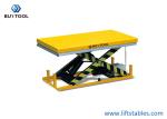 Hydraulic Pump Mobile Heavy Duty Scissor Lift Table 2000kg With Hand Control