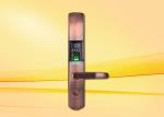 USB Connection Fingerprint Door Lock with OLED Display , thumbprint scanner door