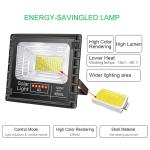 200W Power Solar Billboard Light Security Flood Lights 8800L Stainless Steel