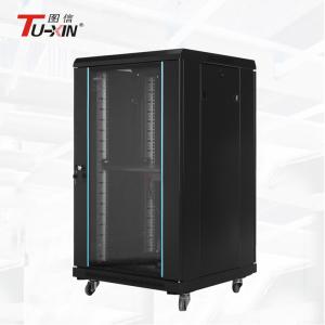 Wholesale Indoor Small Server Rack Cabinet , IP20 Universal Network Switch Cabinet from china suppliers
