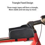 Top Tube Bag Phone Holder Bag With Headphone Hole Window Holder 8x3.2x4.75"