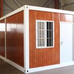 PVC Sliding Window Galvanized Steel Frame Prefab Container Homes